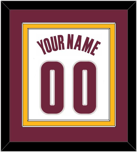 Cleveland Name & Number - Home White (2010-2017) - Signature Tier 3