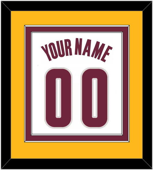 Cleveland Name & Number - Home White (2010-2017) - Signature Tier 4
