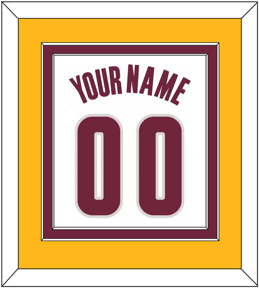 Cleveland Name & Number - Home White (2010-2017) - Signature Tier 4