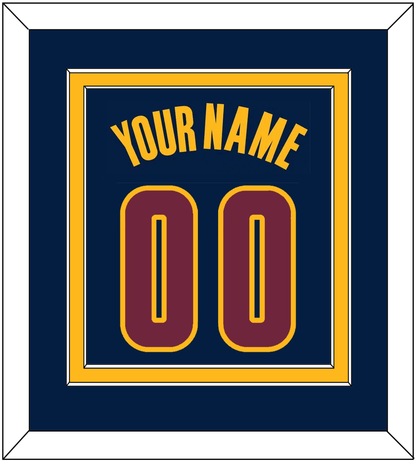 Cleveland Name & Number - Alternate Blue (2014-2017) - Signature Tier 3