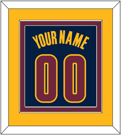 Cleveland Name & Number - Alternate Blue (2014-2017) - Signature Tier 4