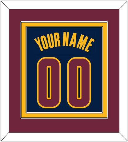 Cleveland Name & Number - Alternate Blue (2014-2017) - Signature Tier 5