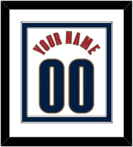 Cleveland Name & Number - Home White (2003-2010) - Double Mat 2