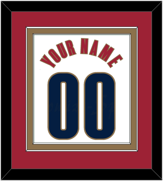 Cleveland Name & Number - Home White (2003-2010) - Signature Tier 3