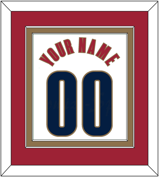 Cleveland Name & Number - Home White (2003-2010) - Signature Tier 3