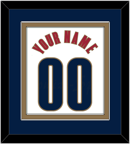 Cleveland Name & Number - Home White (2003-2010) - Signature Tier 4