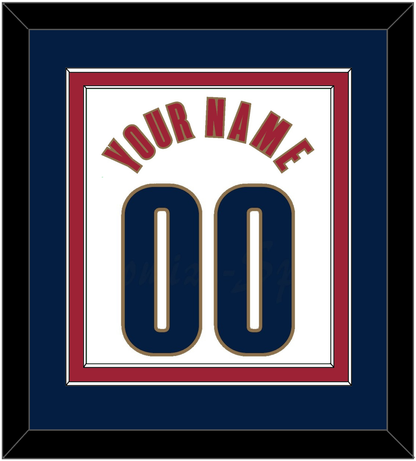 Cleveland Name & Number - Home White (2003-2010) - Signature Tier 5
