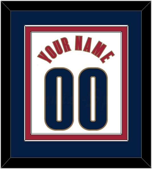 Cleveland Name & Number - Home White (2003-2010) - Signature Tier 5