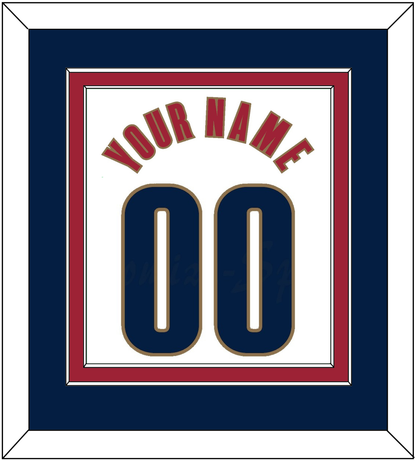 Cleveland Name & Number - Home White (2003-2010) - Signature Tier 5
