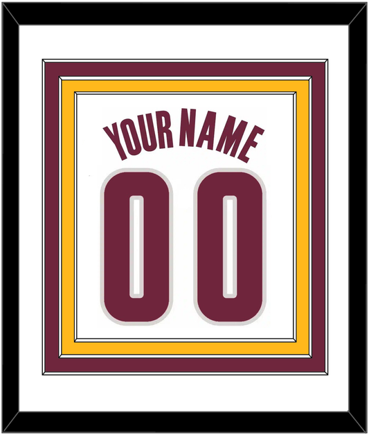 Cleveland Name & Number - Home White (2010-2017) - Premier Tier 1