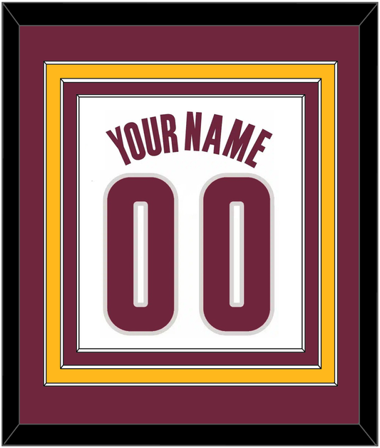 Cleveland Name & Number - Home White (2010-2017) - Premier Tier 2