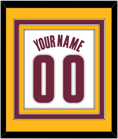 Cleveland Name & Number - Home White (2010-2017) - Premier Tier 3