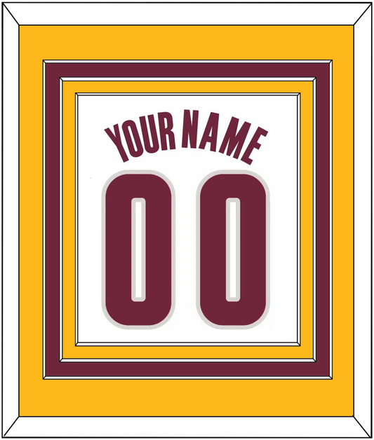 Cleveland Name & Number - Home White (2010-2017) - Premier Tier 3