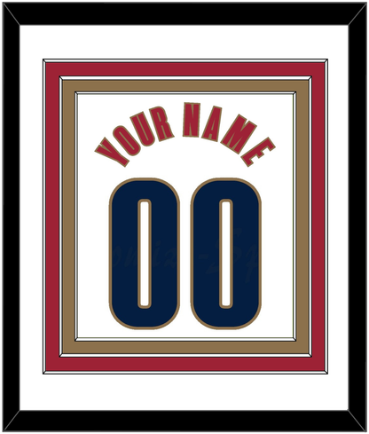 Cleveland Name & Number - Home White (2003-2010) - Premier Tier 1