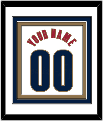Cleveland Name & Number - Home White (2003-2010) - Premier Tier 2
