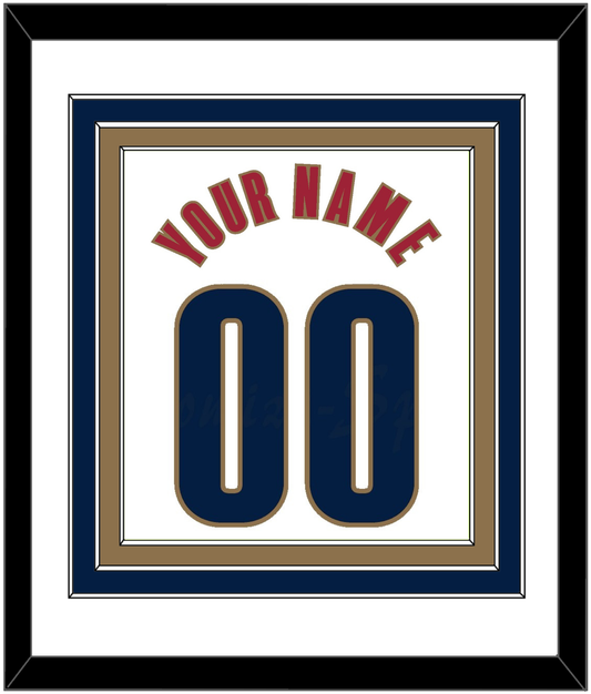 Cleveland Name & Number - Home White (2003-2010) - Premier Tier 2