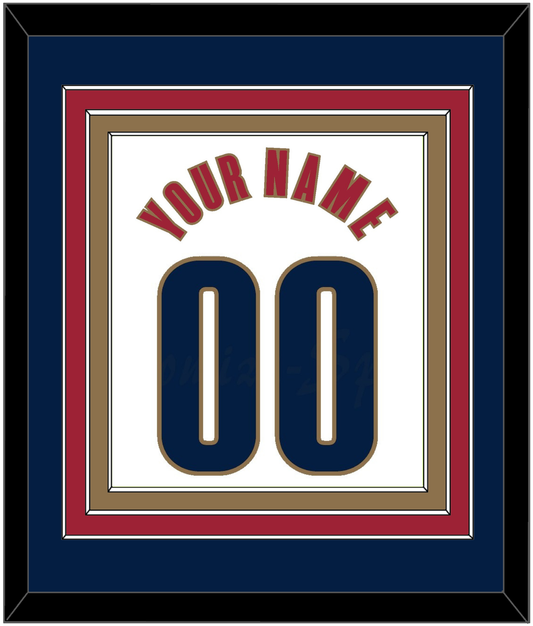 Cleveland Name & Number - Home White (2003-2010) - Premier Tier 3