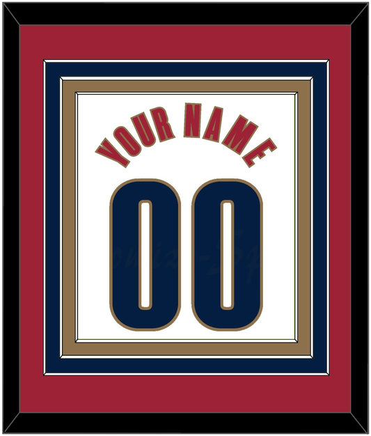 Cleveland Name & Number - Home White (2003-2010) - Premier Tier 4