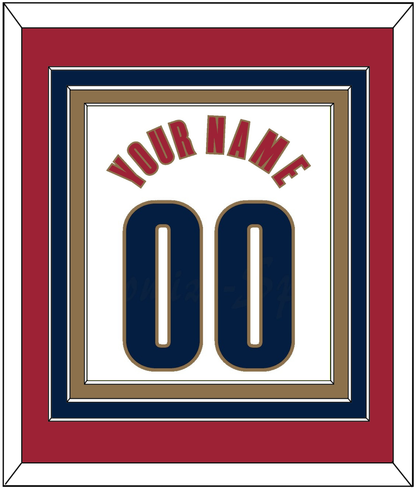 Cleveland Name & Number - Home White (2003-2010) - Premier Tier 4