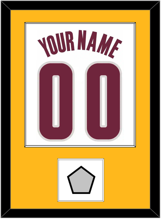 Cleveland Name & Number With Champions Patch - Home White (2010-2017) - Essential Tier 1