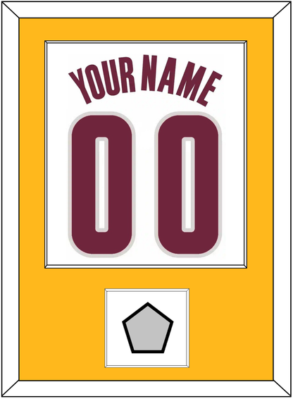 Cleveland Name & Number With Champions Patch - Home White (2010-2017) - Essential Tier 1