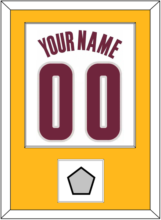 Cleveland Name & Number With Champions Patch - Home White (2010-2017) - Essential Tier 1