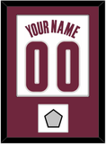 Cleveland Name & Number With Champions Patch - Home White (2010-2017) - Single Mat 2