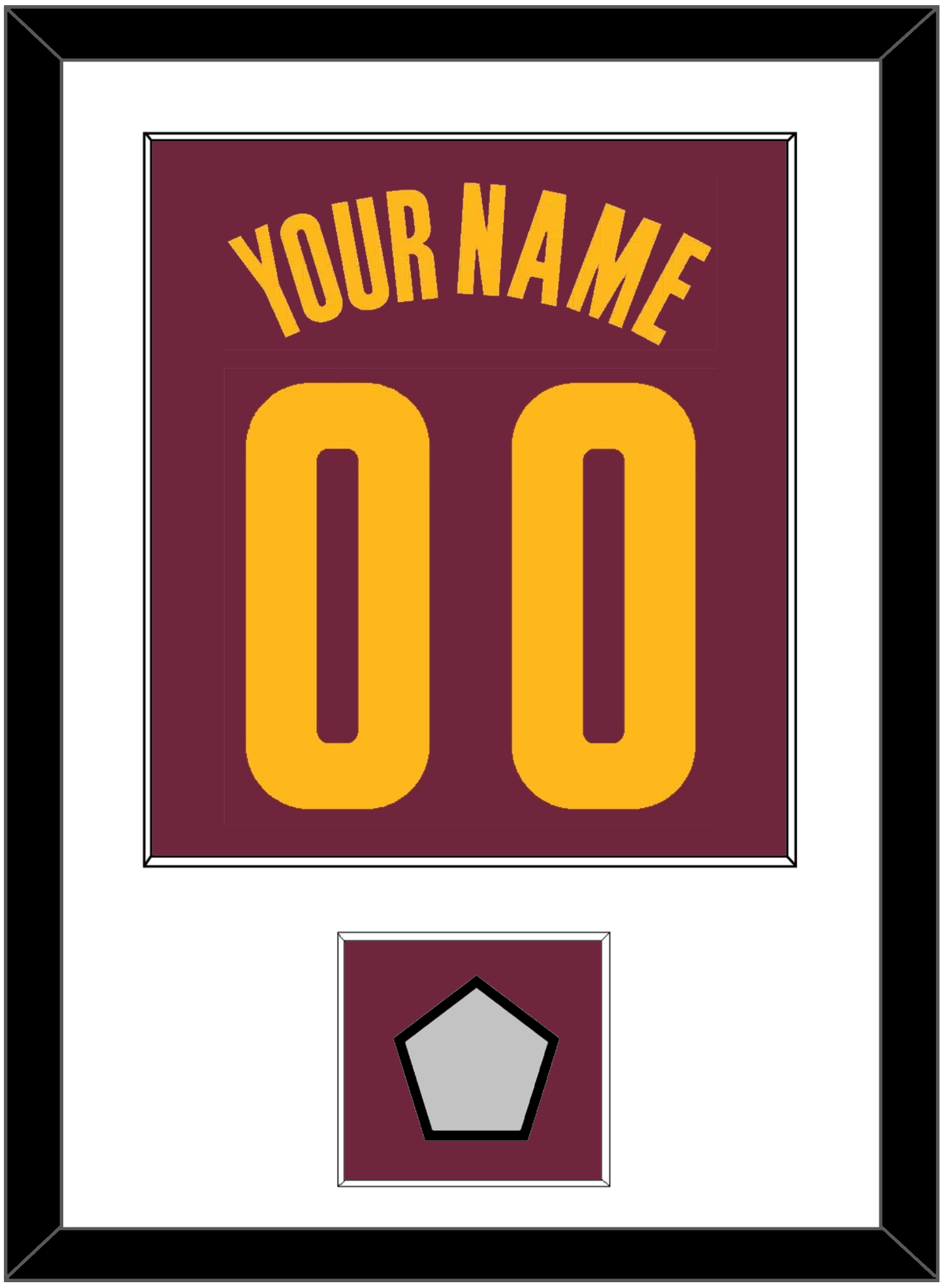 Cleveland Name & Number With Finals Patch - Road Red (2010-2017) - Essential Tier 1