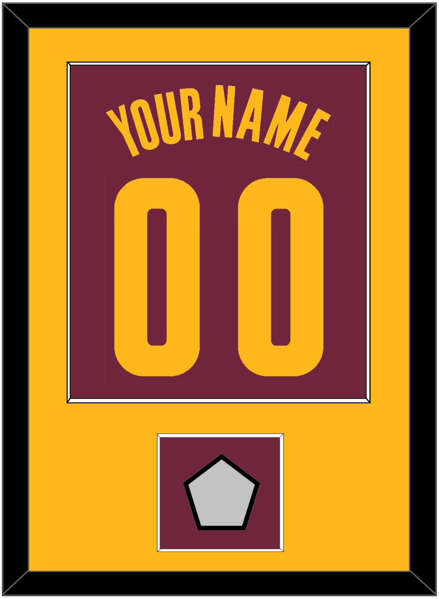 Cleveland Name & Number With Finals Patch - Road Red (2010-2017) - Essential Tier 2
