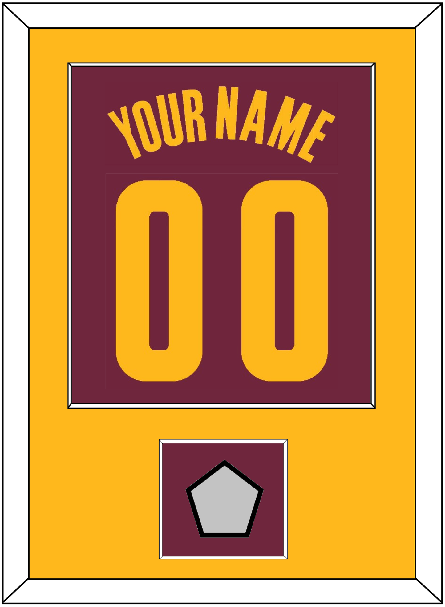 Cleveland Name & Number With Champions Patch - Road Red (2010-2017) - Essential Tier 2