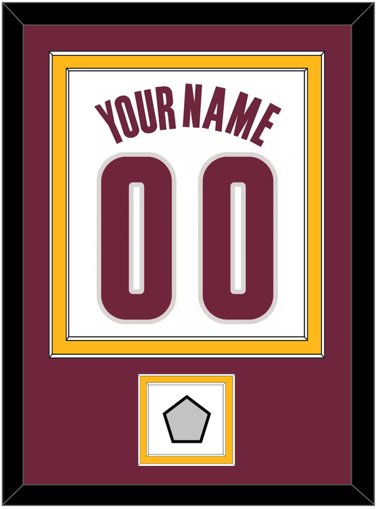 Cleveland Name & Number With Finals Patch - Home White (2010-2017) - Signature Tier 3