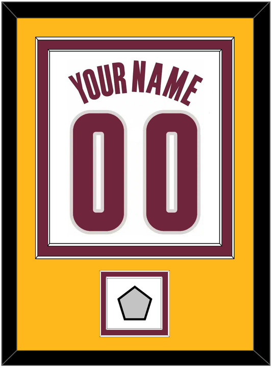 Cleveland Name & Number With Champions Patch - Home White (2010-2017) - Signature Tier 4