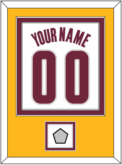 Cleveland Name & Number With Finals Patch - Home White (2010-2017) - Signature Tier 4
