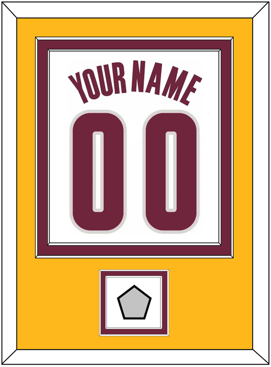 Cleveland Name & Number With Finals Patch - Home White (2010-2017) - Signature Tier 4