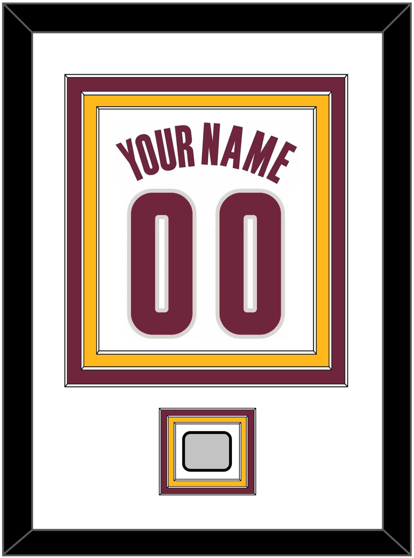 Cleveland Name & Number With Finals Patch - Home White (2010-2017) - Premier Tier 1