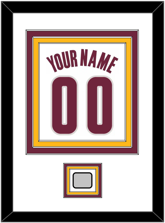 Cleveland Name & Number With Champions Patch - Home White (2010-2017) - Premier Tier 1