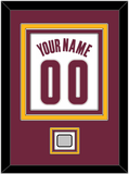 Cleveland Name & Number With Finals Patch - Home White (2010-2017) - Triple Mat 2