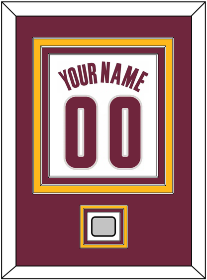 Cleveland Name & Number With Champions Patch - Home White (2010-2017) - Premier Tier 2