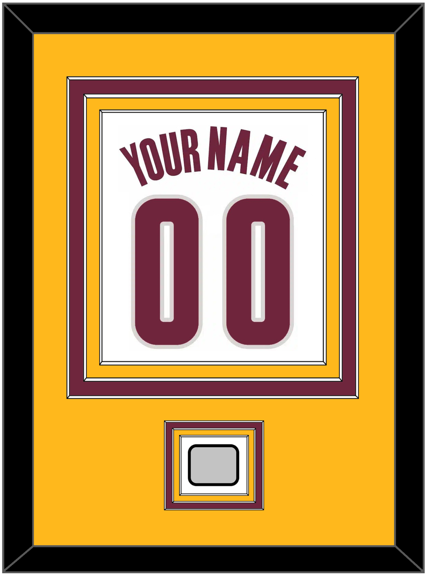 Cleveland Name & Number With Finals Patch - Home White (2010-2017) - Premier Tier 3