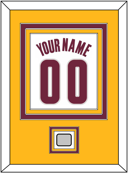 Cleveland Name & Number With Finals Patch - Home White (2010-2017) - Premier Tier 3