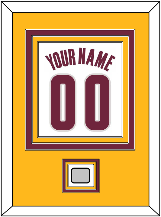 Cleveland Name & Number With Finals Patch - Home White (2010-2017) - Premier Tier 3