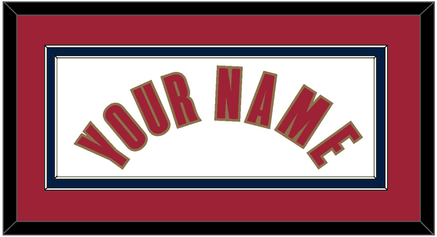 Cleveland Name - Home White (2003-2010) - Signature Tier 6