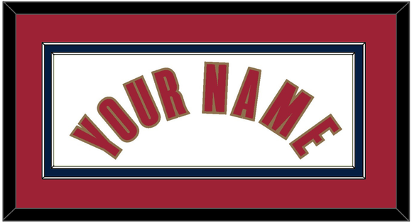 Cleveland Name - Home White (2003-2010) - Double Mat 6