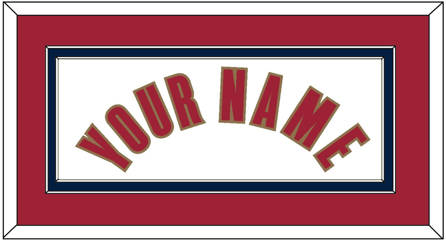 Cleveland Name - Home White (2003-2010) - Signature Tier 6