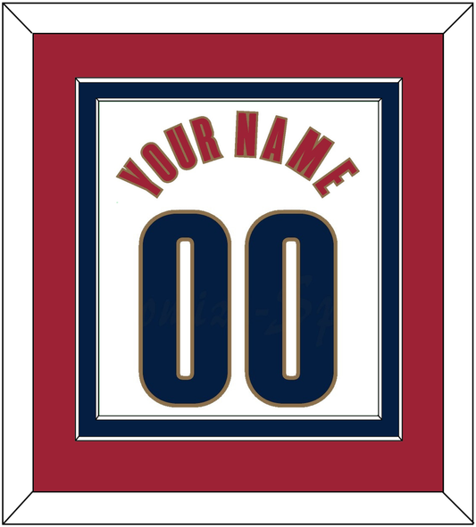 Cleveland Name & Number - Home White (2003-2010) - Signature Tier 6