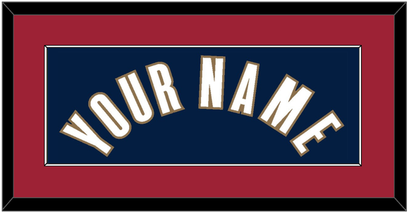 Cleveland Name - Alternate Blue (2005-2010) - Single Mat 2