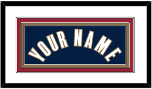 Cleveland Name - Alternate Blue (2005-2010) - Triple Mat 1