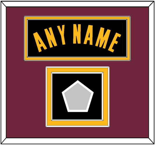 Cleveland Name & Finals Patch - Black Pride (2015-2017) - Signature Tier 3