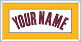 Cleveland Name - Home White (2010-2017) - Single Mat 1