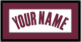 Cleveland Name - Home White (2010-2017) - Single Mat 2